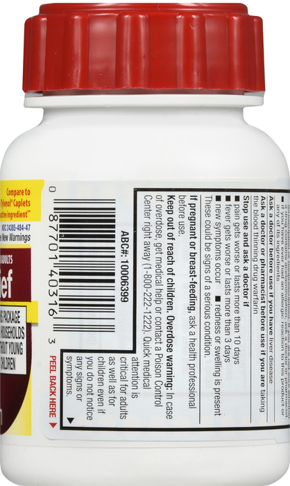 Good Neighbor Pharmacy Pain Relief Acetaminophen 500mg Caplets 150ct