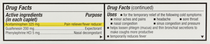 Good Neighbor Pharmacy Severe Cold & Head Congestions Caplets 24ct