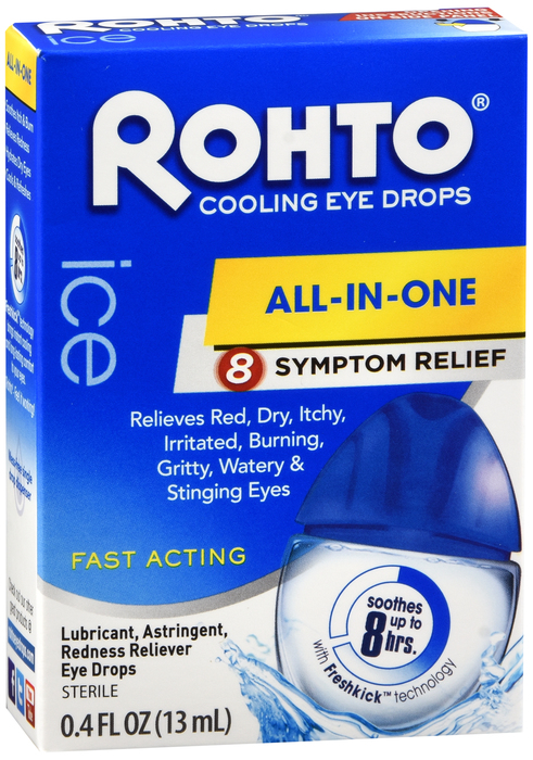 ROHTO ICE REDNESS RELIEF 4 OZ