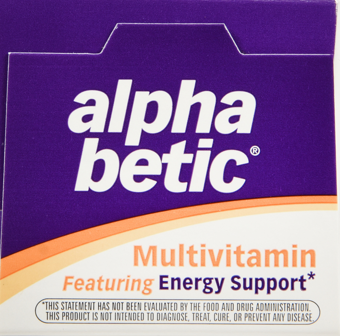 ALPHA BETIC MULTIVITAMIN TABLET 30CT