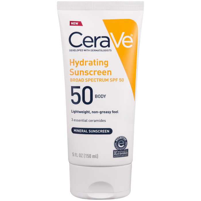 CeraVe Sun Body Mineral SPF50 Lotion 5OZ