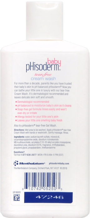 PHISODERM BABY WASH 8 OZ