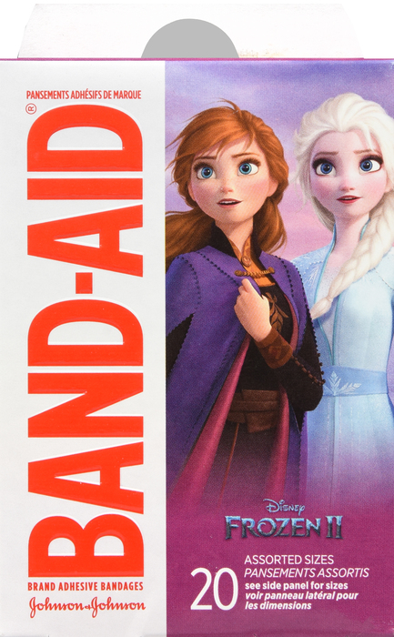 BAND-AID Disney Frozen Adhesive Bandages, Assorted Sizes 20ct