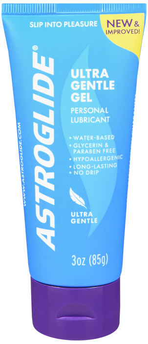 Astroglide Ultra Gentle Personal Water Based Lubricant Gel 3oz