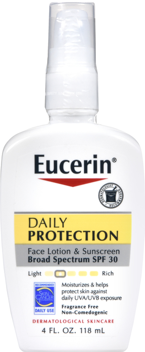 Eucerin Daily Protection Face SPF 30 Lotion 4oz