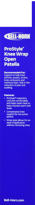 PROSTYLE KNEE WRAP OPEN PAT BELLHORN