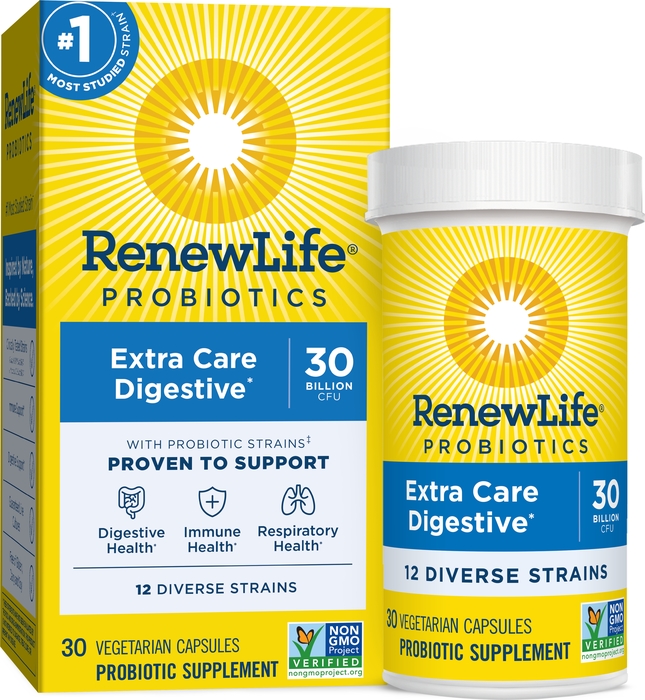 ReNew Life Ultimate Flora Extra Care Probiotic Capsules 30ct