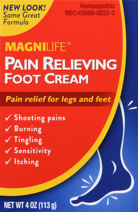 Magnilife Pain Relieving Foot Cream 4oz