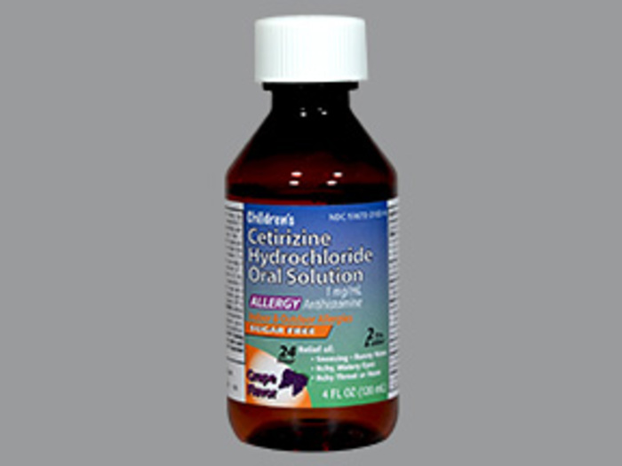 Children's Cetirizine Hydrochloride Oral Solution 4oz Taro