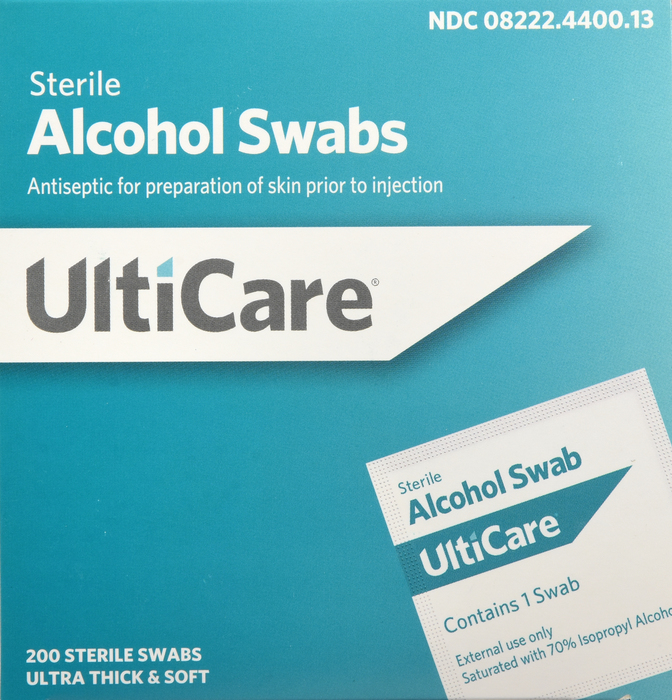 UltiCare Alcohol Swabs Sterile 200ct