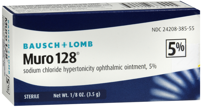 Bausch + Lomb Muro-128 5% Corneal Edema Ointment 3.5g