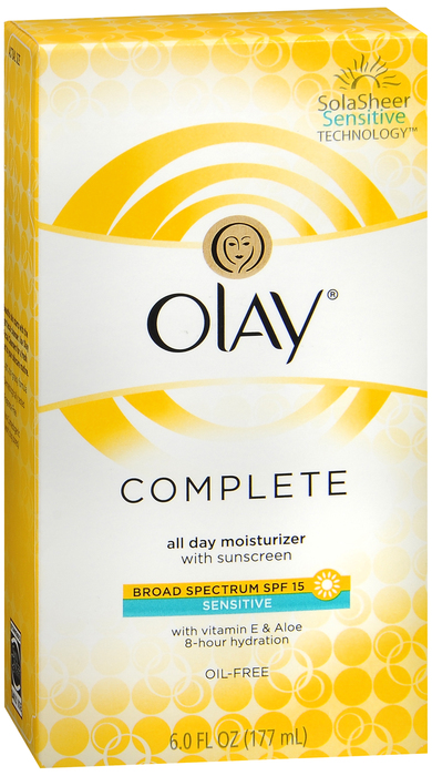 Olay Complete All Day Sensitive UV Lotion 6oz