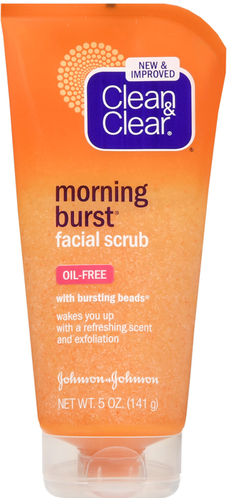 CLEAN&CLEAR MORN BURST FACE SCRUB 5OZ