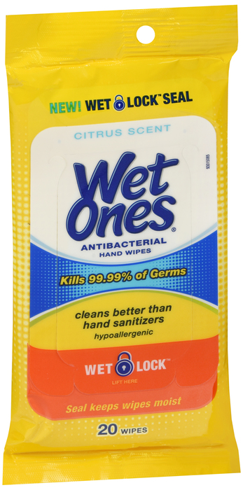 WET ONES TROPICAL SPLASH 20 CT