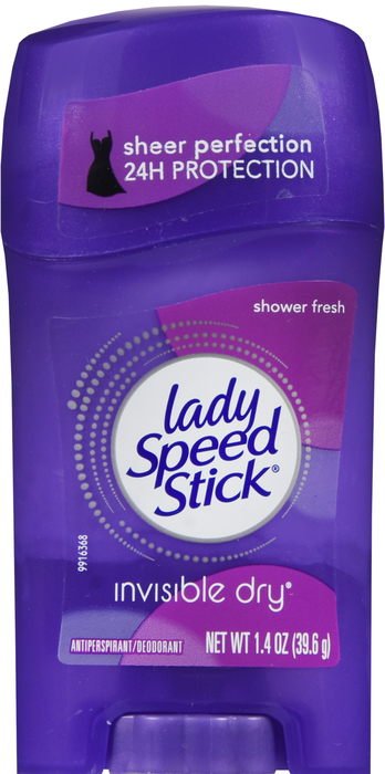 Lady Speed Stick Invisible Dry Shower Fresh Deodorant 2.3oz