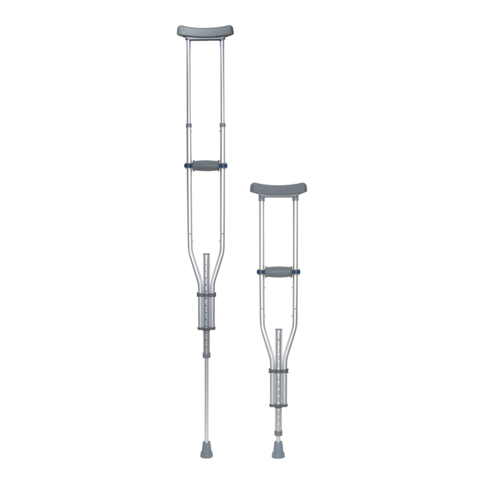 Crutch Univ Adjustable Black