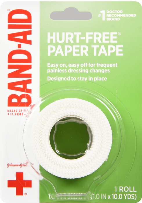 BAND-AID Hurt-Free Medical Paper Tape 1ct