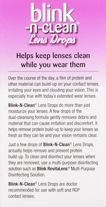 Blink N Clean Lens Drop 15mL