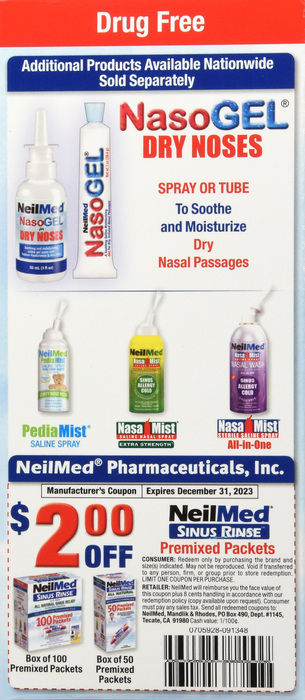 NeilMed Sinus Rinse Complete Kit 1ct