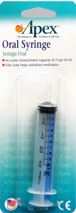 Oral Syringe 2tsp /10mL Syringe