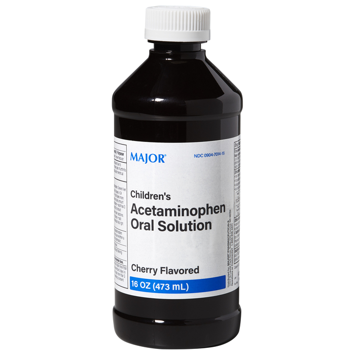 ACETAMINOPHEN CHERRY 160MG/5ML SOL 473ML