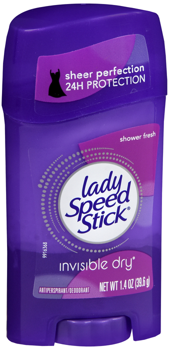 Lady Speed Stick Invisible Dry Shower Fresh Deodorant 2.3oz