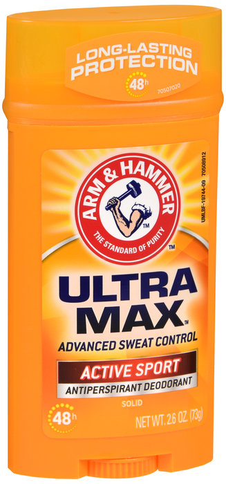 ARM & HAMMER ULTRAMAX DEODORANT ANTIPERSPIRANT WIDE SPORT 2.8OZ