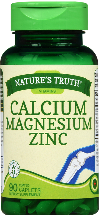 CALCIUM-MAGNSM-ZINC CPL 90CT NAT TRUTH