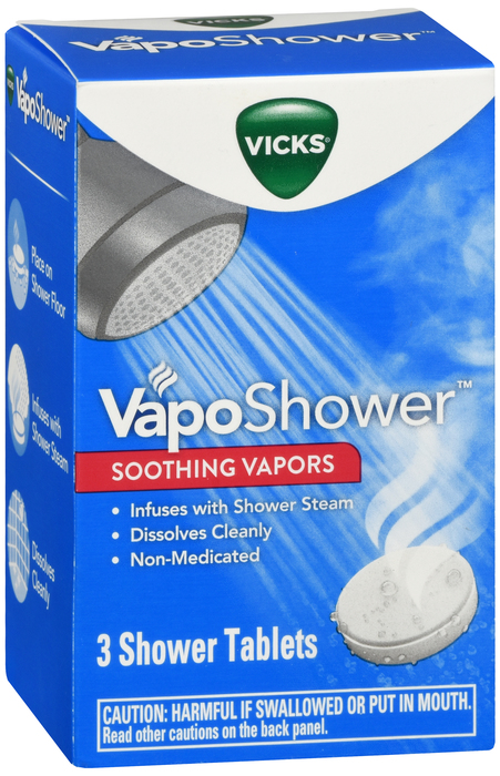 Vicks VapoShower Soothing Vapors Tablets 3ct