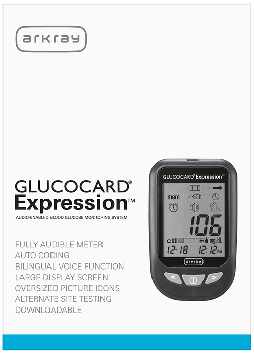 GLUCOCARD EXPRESSION METER KIT