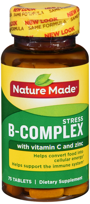 Nature Made STRESS B COMPLEX TABLET 75ct