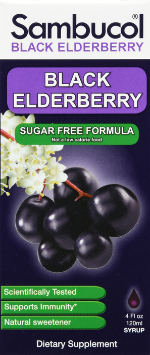 SAMBUCOL BLACK ELDERBERRY S/F SYR 4OZ