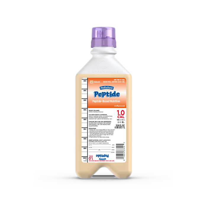 PEDIASURE PEPTID UNFLAV 1L RTH 8X1000ML