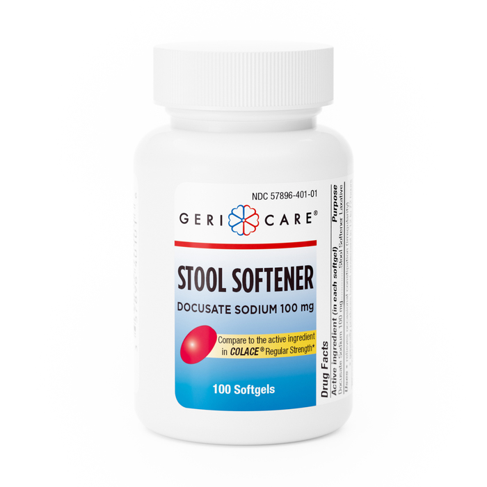 DOCUSATE SODIUM 100 MG SGC 100