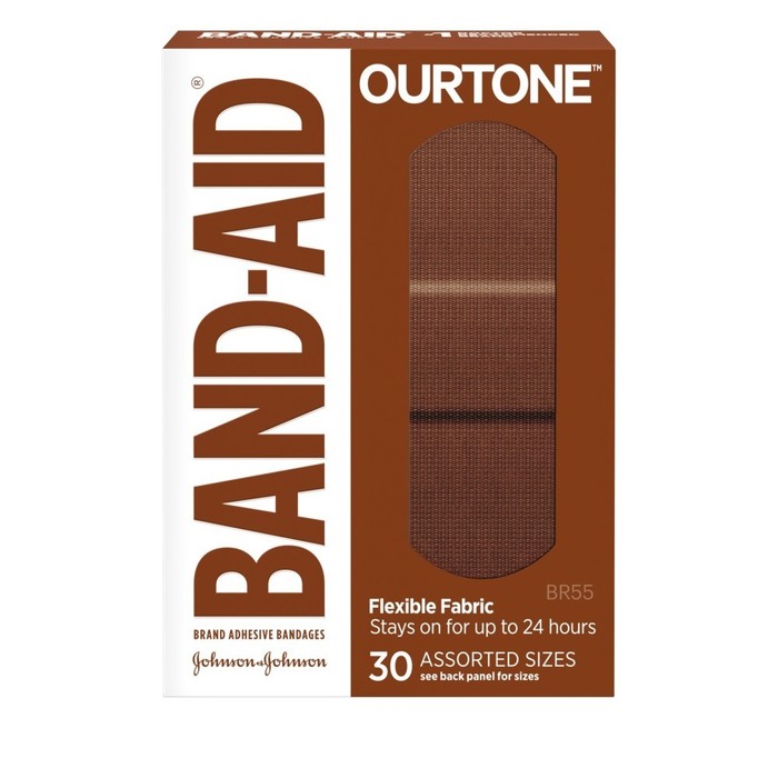 BAND-AID Ourtone BR55 Assorted Bandage 30ct