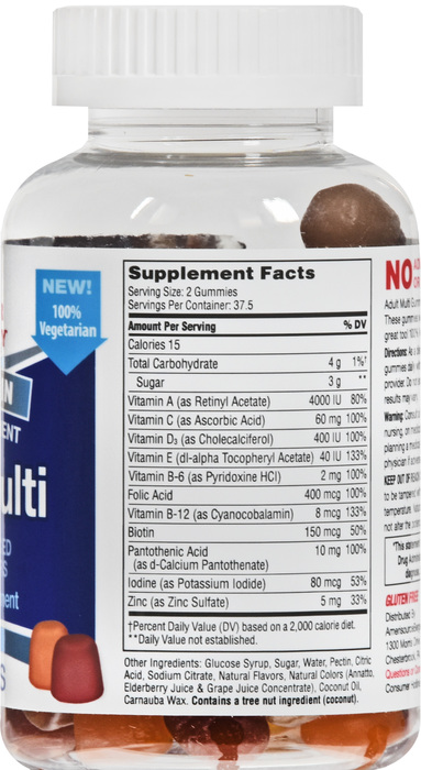 Good Neighbor Pharmacy Adult Multivitamin Assorted Gummies 75ct