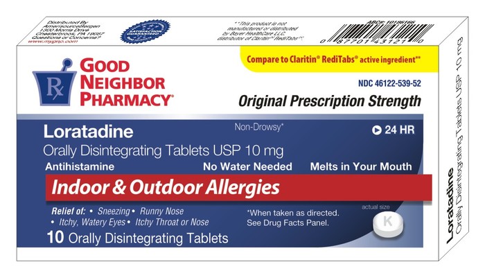 Good Neighbor Pharmacy Allergy 24HR 10mg Tablets 10ct