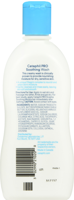 Cetaphil Dry Skin Soothing Wash 10oz