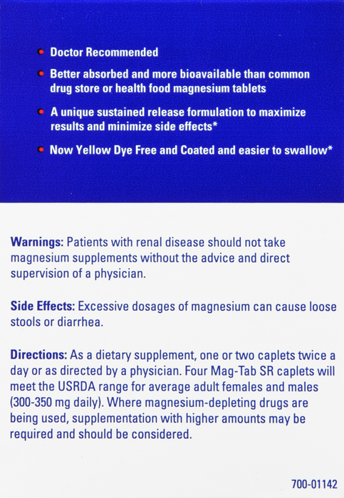 MAG-TAB-SR TABLET 100CT NICHE UD