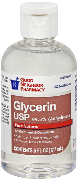 Good Neighbor Pharmacy Glycerin USP Liquid 6oz