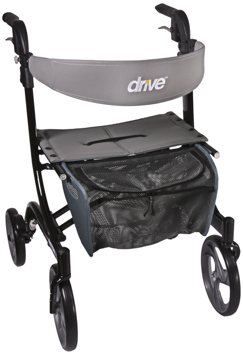 Rollator Nitro Black 10" Casters