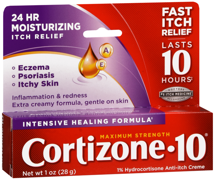 Corizone-10 Intensive Healing Anti-Itch Creme 1oz