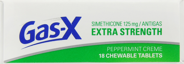 Gas-X Gas Relief Extra Strength Peppermint Chewable Tablets 18ct