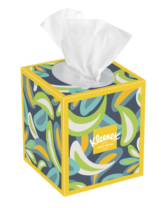 Kleenex Anti-viral Facial Tissue 27x55ct