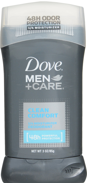 Dove Men Solid Clean Comfort Deodorant 3oz