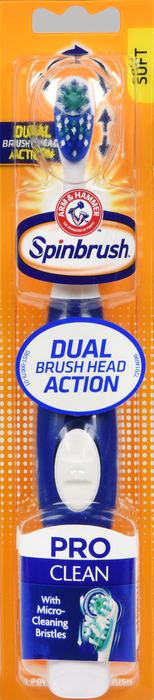 SPINBRUSH TOOTHBRUSH PRO CLEAN SOFT