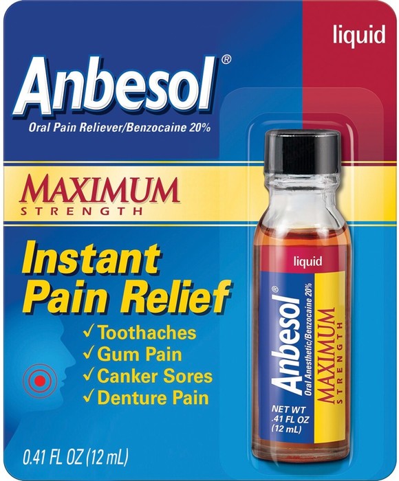 Anbesol Maximum Strength Liquid 0.41oz