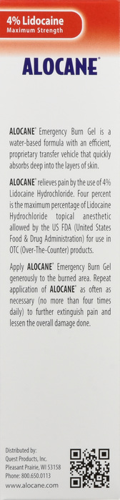 Alocane Max Strength Burn Gel 2.5oz