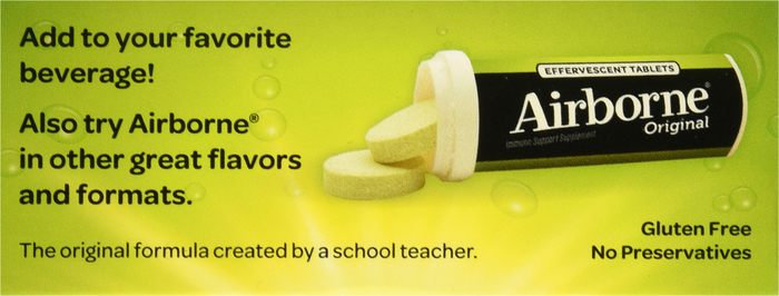 AIRBORNE TABLET LEMON LIME 10CT