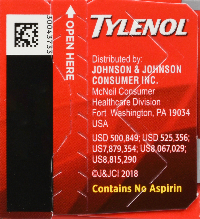 Tylenol Extra Strength Rapid Release 500mg Capsules 24ct